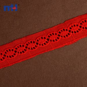 Cotton lace for garments