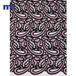custom embroidery Chemical lace Fabric