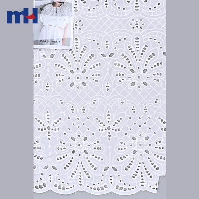 Embroidery Cotton lace fabric