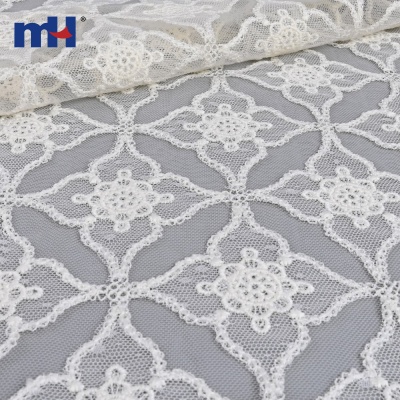 Embroidery Net Lace Fabric