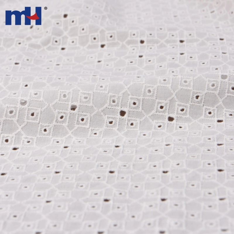 Cotton Embroidery Lace Fabric