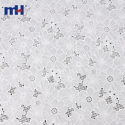 Cotton Fabric Eyelet Lace