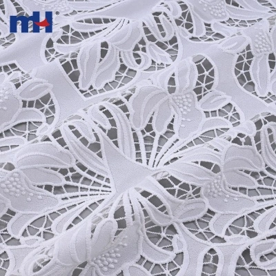 Laser Cut Embroidery Lace Fabric