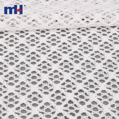 Polyester Crochet Knit Lace Fabric