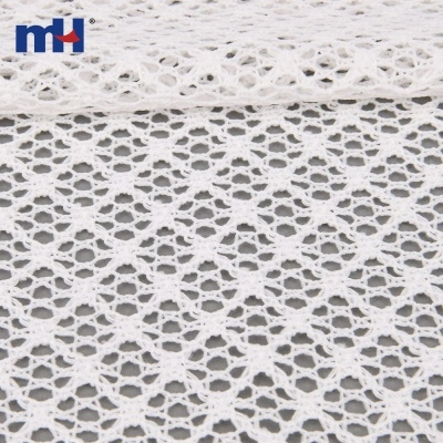 Polyester Crochet Knit Lace Fabric