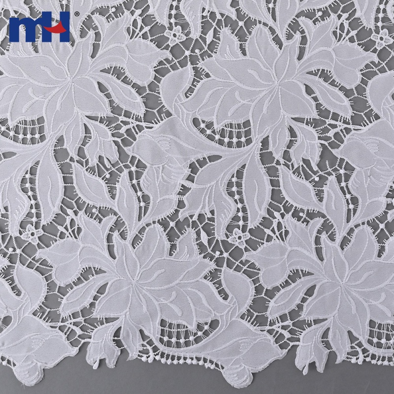 Laser Cut Cotton Lace Fabric