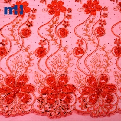 Sequins Fashion Lace Fabric